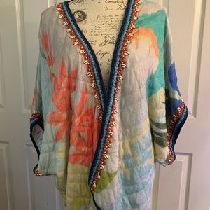 Sold! Anthropologie Quilted Kimono Blank London